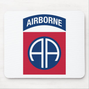 82nd Airborne Division Insignia Military Veteran Mouse Pad