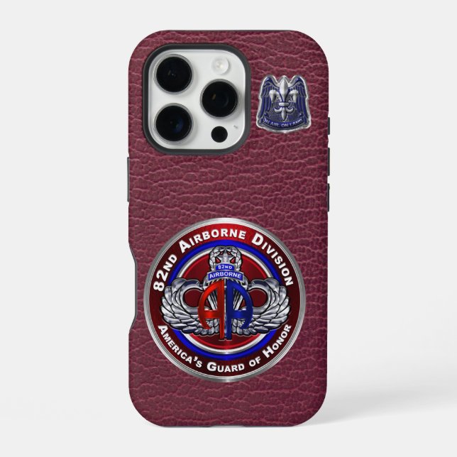 82nd Airborne Division  iPhone Case (Back)
