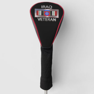 82nd Airborne Division Iraq Veteran Golf Head Cove Cover