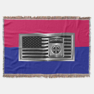 82nd Airborne Division - Lower Price Throw Blanket