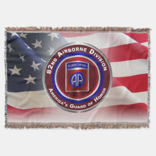 82nd Airborne Division - Lower Price Throw Blanket