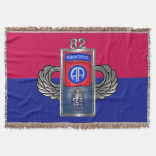 82nd Airborne Division - Lower Price Throw Blanket