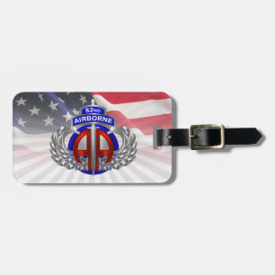 82nd Airborne Division Luggage Tag