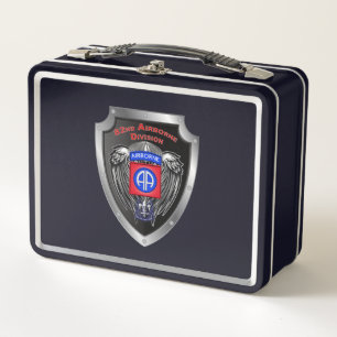 82nd Airborne Division Metal Lunch Box