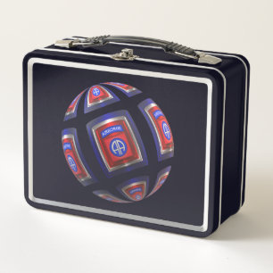 82nd Airborne Division Metal Lunch Box
