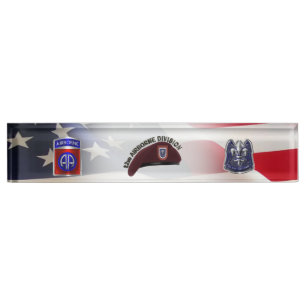 82nd Airborne Division  Nameplate