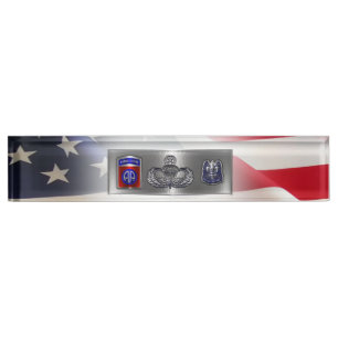 82nd Airborne Division  Nameplate