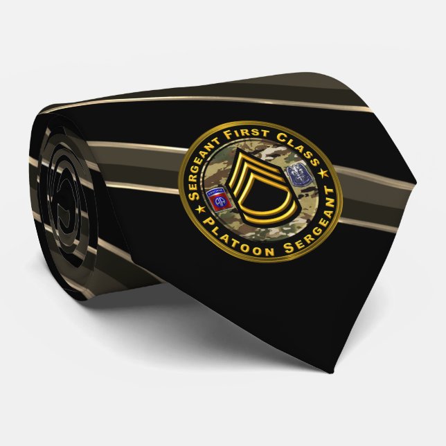 82nd Airborne Division   Neck Tie (Rolled)