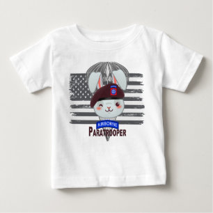 82nd Airborne Division Paratrooper Baby T-Shirt