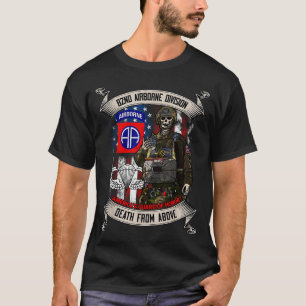82nd Airborne Division Paratrooper Fort Bragg Jump T-Shirt