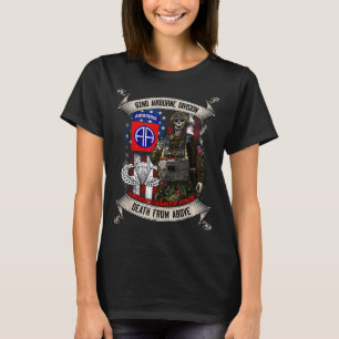 82nd Airborne Division Paratrooper Fort Bragg Jump T-Shirt