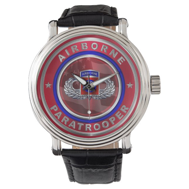 82nd Airborne Division Paratrooper Watch (Front)