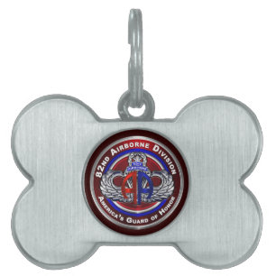 82nd Airborne Division  Pet ID Tag