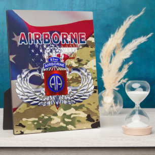 82nd   Airborne Division Plaque