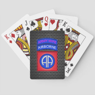 82nd Airborne Division Playing Cards