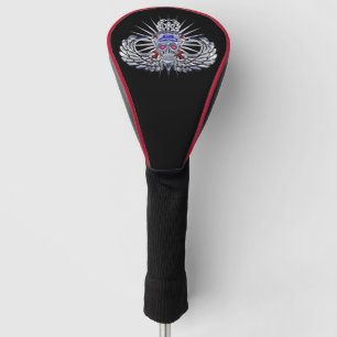 82nd Airborne Division “Spiked Skull”  Golf Head Cover
