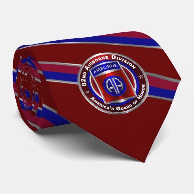 82nd Airborne Division Tie (Rolled)