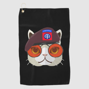 82nd Airborne Division “Too Cool Cat” Golf Towel