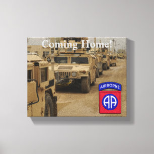 82nd airborne division veterans vets gulf war canvas print