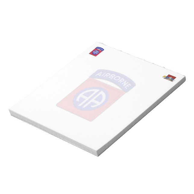 82nd airborne division vietnam patch Notepad (Rotated)