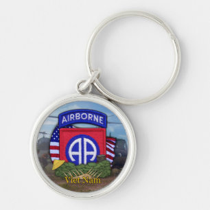 82nd airborne division vietnam veterans vets Keych Key Ring