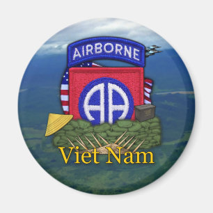 82nd airborne division vietnam vets veterans Magne Magnet