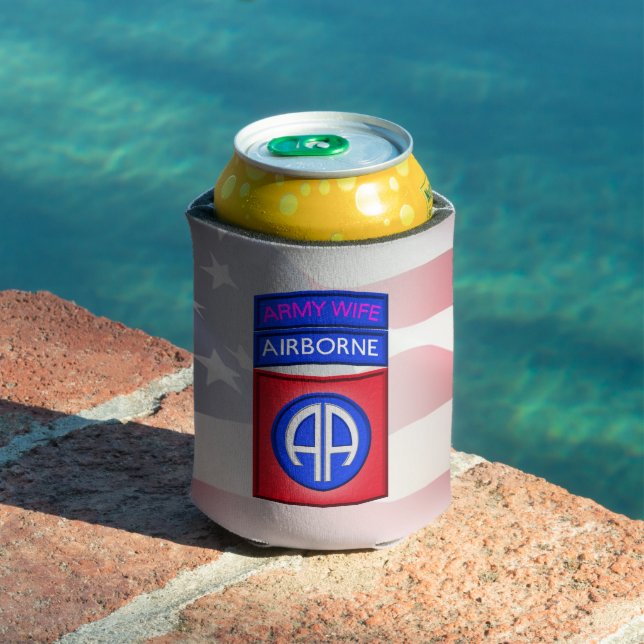82nd Airborne Division Wife Can Cooler (In Situ Pool)