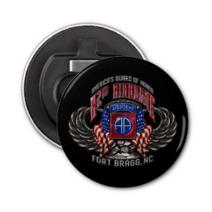 82nd Airborne Fort Bragg Magnetic Bottle Opener