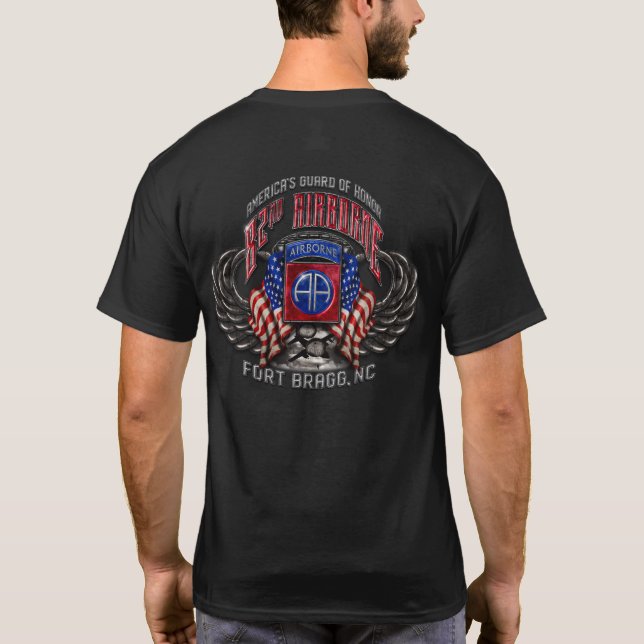 82nd Airborne Fort Bragg T-Shirt (Back)