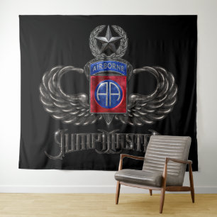 82nd Airborne Jumpmaster Tapestry
