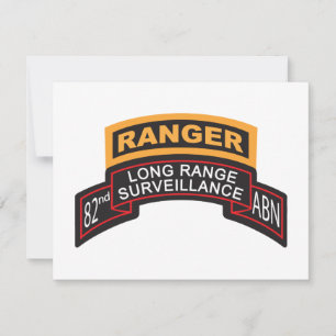 82nd Airborne LRS Scroll, Ranger Tab