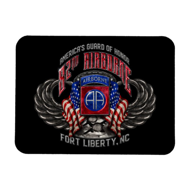 82nd Airborne Magnet (Horizontal)