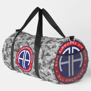 82nd Airborne Personalizable Urban Camo Duffle Bag