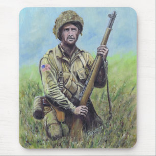 82nd Airborne WW2 mouse mat