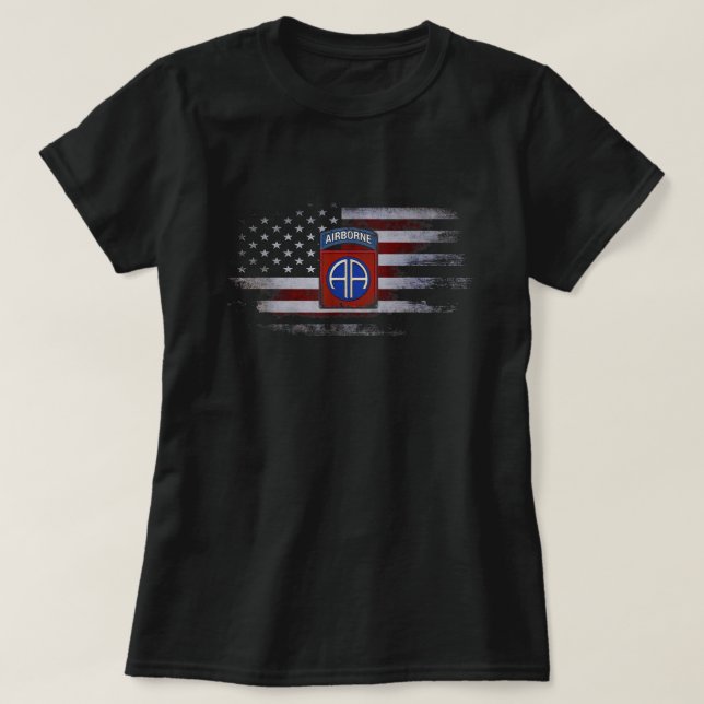 82nd Army Airborne Division Shirt Men Women Youth (Design Front)