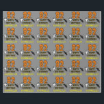 82nd Birthday: Spooky Halloween Theme, Custom Name Wrapping Paper<br><div class="desc">This scary and spooky Halloween birthday themed wrapping paper design features a large number "82". It also features the message "HAPPY BIRTHDAY, ", and a customisable name. There are also depictions of a ghost and a bat on the front. Wrapping paper like this might be a fun way to wrap...</div>
