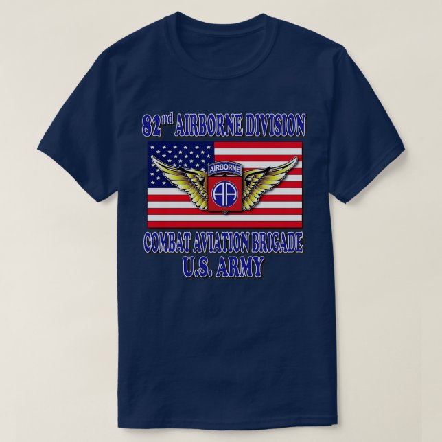 82nd Combat Aviation Brigade T-Shirt (Design Front)