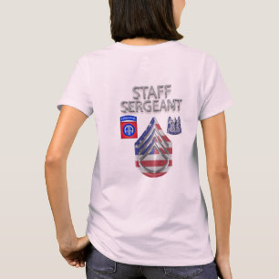 82nd Division Brigade Staff Sergeant T-Shirt