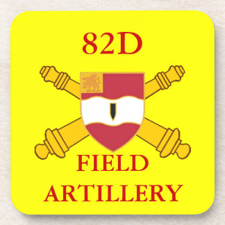 82ND FIELD ARTILLERY DRINK COASTERS