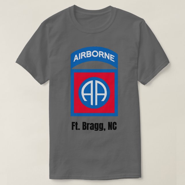 82nd Ft Bragg T-Shirt (Design Front)