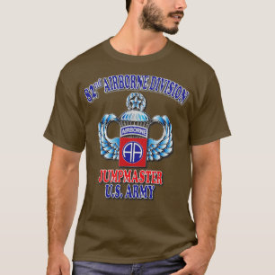 82nd Jumpmaster Master Jump Wings T-Shirt
