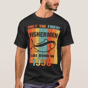 83rd Birthday for 83 Year Old Fishing Fishermen 1 T-Shirt