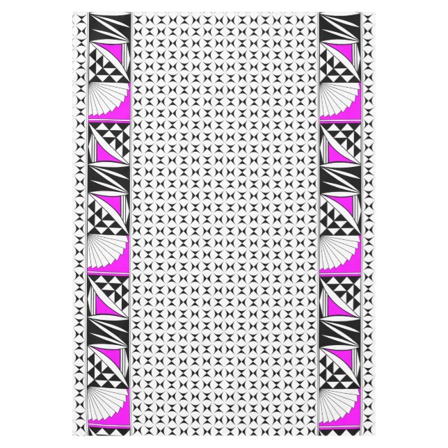 84" Southwest Sunrise in Pink Tablecloth (Front)