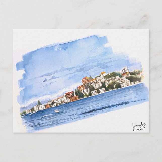 84: Sydney harbour  Postcard (Front)
