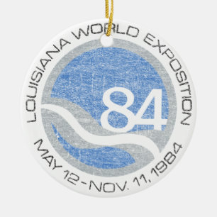 84 Worlds Fair Ceramic Tree Decoration