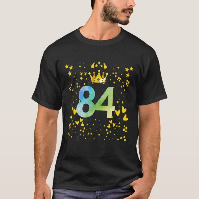 84th birthday anniversaries T-Shirt (Front)