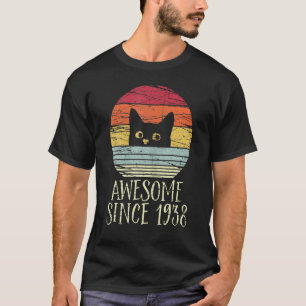 84th Birthday Awesome Since 1938 84 Year Old T-Shirt