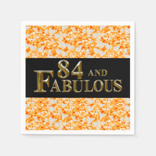 84th Birthday  Napkin