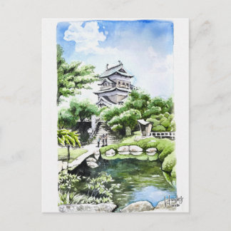 85: Takashima Castle Postcard