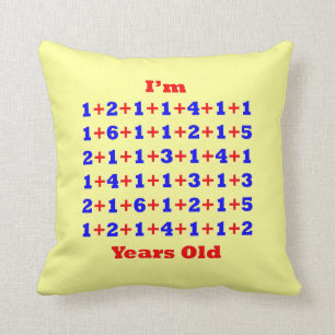 85 Years Old Cushion